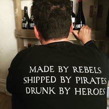 Load image into Gallery viewer, T-Shirts PORT O&#39;BRISTOL &quot;MADE BY REBELS&quot;.
